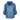 Reversible Pieno Fiore Leather Jacket in Baltico