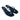 Women's Navy Suede Kitten Heel Thong Sandals