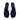 Women's Navy Suede Kitten Heel Thong Sandals