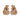 Women's Beige Suede Kitten Heel Thong Sandals