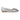 Women’s Silver Laminated Leather Tassel Loafers