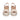 Women Platform Sandals in Nude Suede