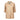 Women Cropped Long Nappa Leather Jacket in Beige