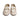 Women's Beige and White Woven Raffia Horsebit Loafers