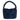 Women Intrecciato Top Handle Mini Basket Bag in Nappa Blue