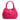 Women's Leather Lucia Bag Intreccio Optical in Fucsia Nappa and Suede