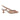 Woman Pointed Slingback with Museum Heel in Blush Patent Leather