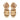 Women Wedge Sandal with Crystal Trim in Beige