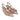Woman Pointed Slingback with Museum Heel in Blush Patent Leather