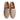 Men Suede Leather Slip On with Lightweight Sole in Sabbia
