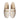Women's Leather Horsebit Mule Loafers in Nappa Milk