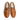 Men Intrecciato Leather Slip On with Horsebit in Giotto Cuoio