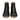 Women Open Toe Ankle Booties in Black