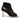 Women Open Toe Platform Ankle Booties in Nappa Black