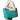 Women Leather Intreccio Optical Reversible Bag in Blue Marine and Grey - Jennifer Tattanelli