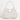 Women's White and Beige Shimmer Leather Lucia Bag Intreccio Optical