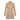 Women Reversible Leather Coat with ruffles in Sand - Jennifer Tattanelli