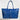 Sophia Maxi Intreccio Optical Zippered Bag in Nappa and Patent Leather Orizzonte