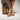 Woman Slip on Pumps With Tassels Detail in Rose Gold