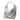 Brigitte Is Women Hobo Bag Intreccio Scozzese in Pearled White, Silver and Pearled Light Blue
