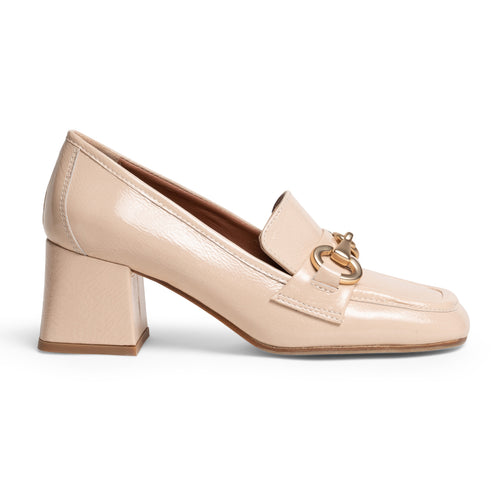 Women's Block Heel Loafers in Phard Patent Leather