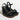 Women's Black Cord Platform Wedge Sandals with Gold details