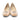 Women Ballerina Shoes with hidden heel in Beige - Jennifer Tattanelli