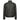 Men Comfort Nappa Leather Short Jacket in Dark Grey - Jennifer Tattanelli