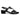 Women's Roman Leather Sandals in Black - Jennifer Tattanelli