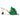 Woman Slip on Pumps With Tassels Detail in Green and Platinum - Jennifer Tattanelli