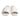 Women Nappa Leather Slipper With Heel In White