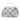 Women's Oval Top Handle Leather Bag in Nappa White Intreccio Scozzese - Jennifer Tattanelli