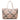 Women Leather Intreccio Scozzese Reversible Bag in Sabbia, Pink and Grey - Jennifer Tattanelli