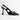 Women's Black Patent Leather Pumps with Museum High Heel