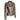 Short Leather Stretch Jacket in Bronze - Jennifer Tattanelli