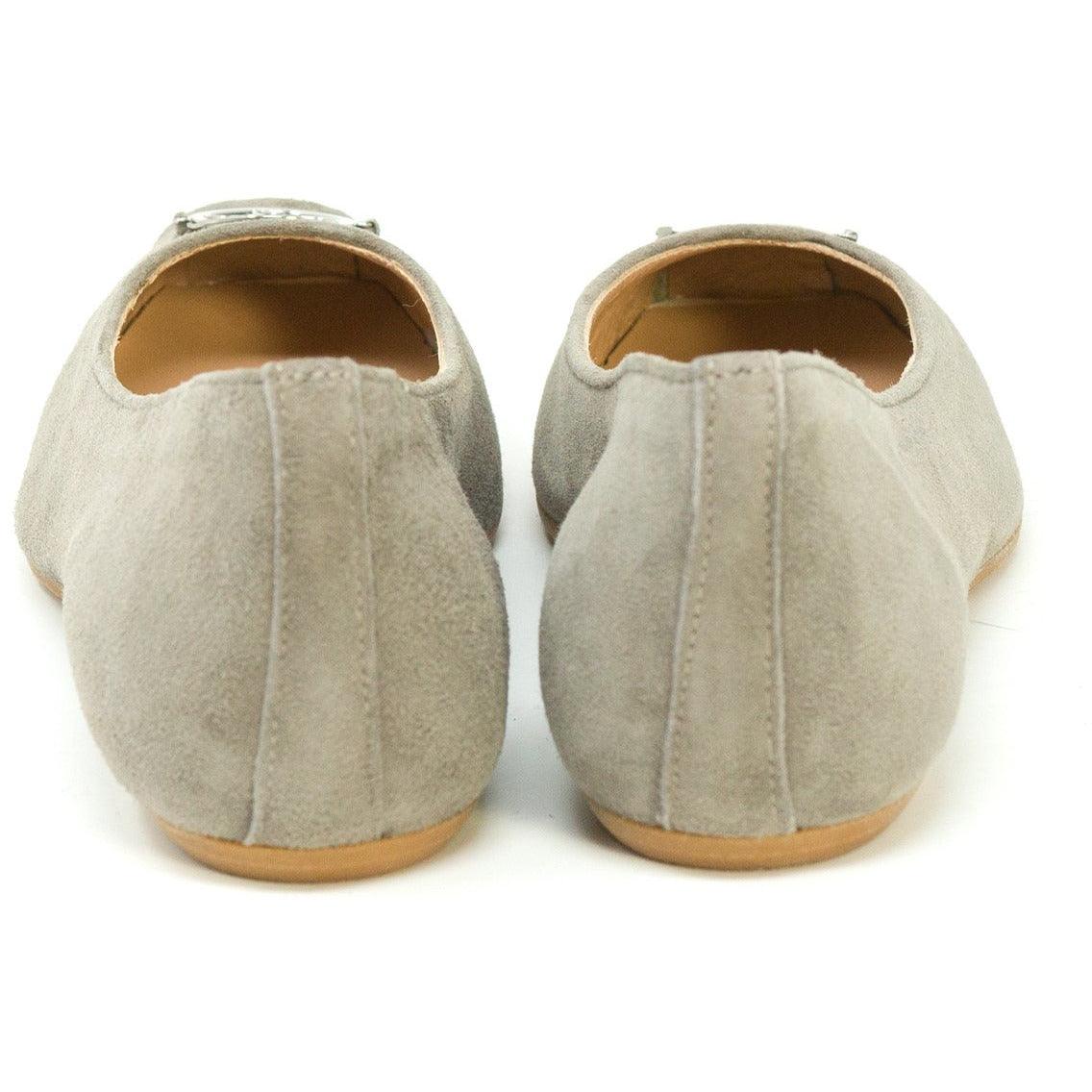 Women Ballerina Shoes with hidden heel in Taupe – Jennifer Tattanelli