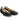 Women Ballerina Shoes with hidden heel in Black Suede - Jennifer Tattanelli