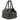 Lucia Top Handle Bag Intreccio Optical in Black